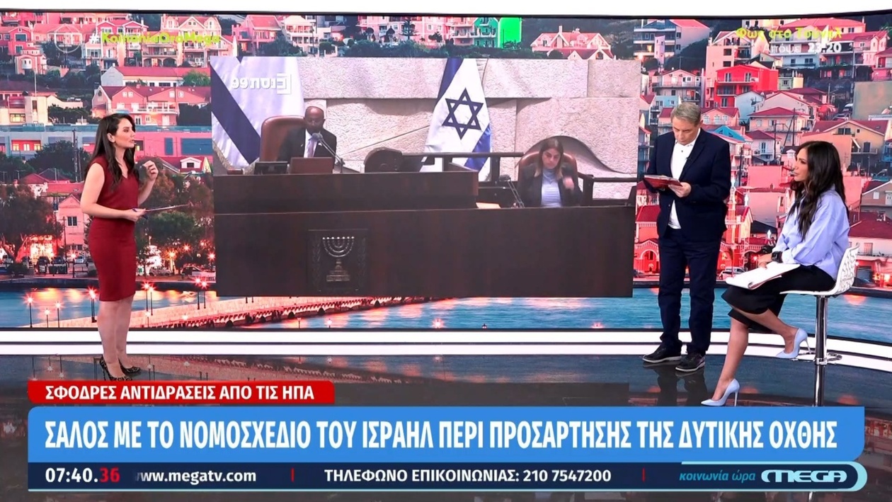 Διεθνής Αναταραχή: Ισραηλινό νομοσχέδιο για την προσάρτηση της Δυτικής Όχθης προκαλεί έντονες αντιδράσεις