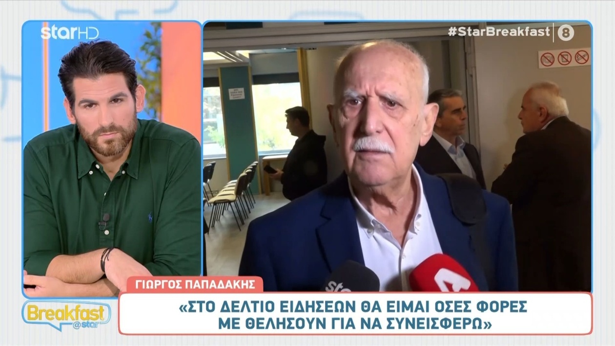 Η καλύτερη καθημερινότητα του Γιώργου Παπαδάκη μετά την αποχώρησή του από την τηλεόραση