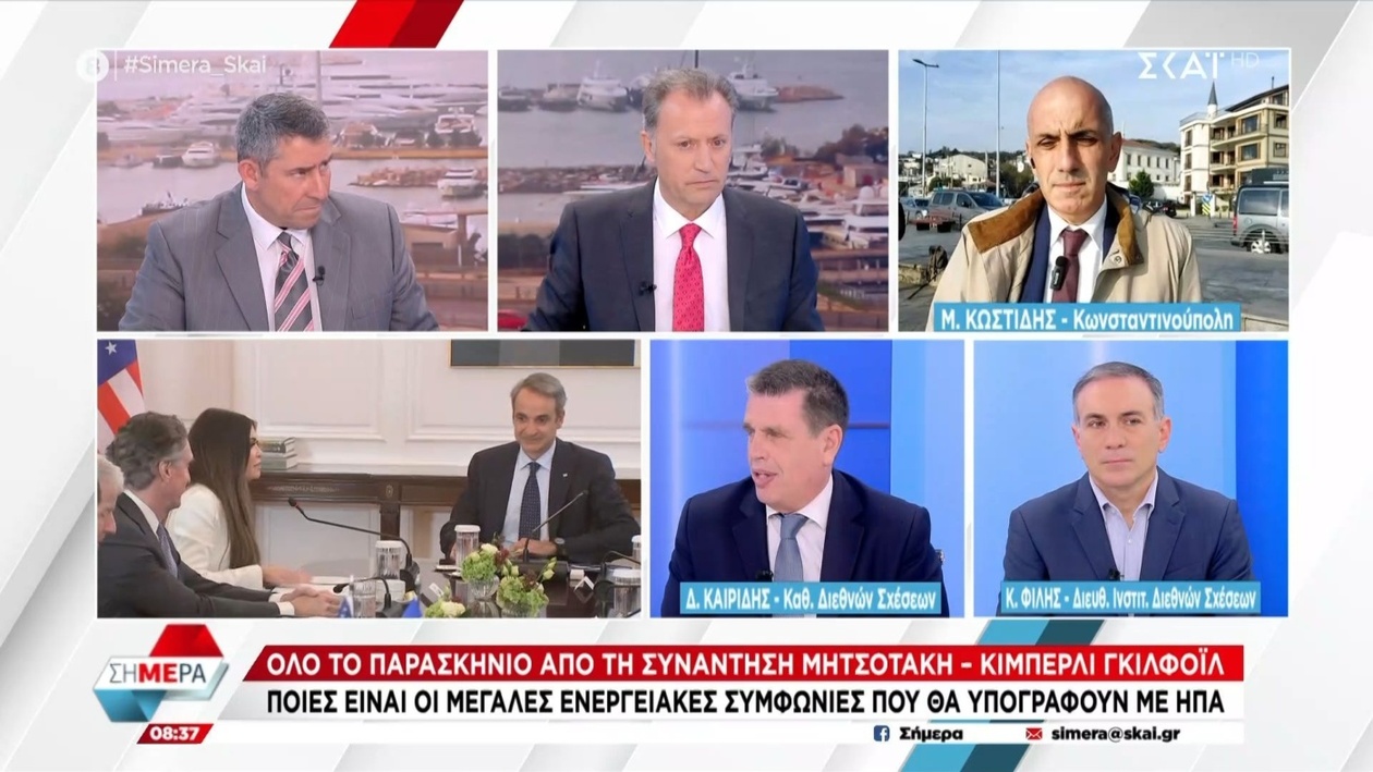 Ο Δημήτρης Καιρίδης στη «Σήμερα» συζητά τις ενεργειακές συμφωνίες με τις ΗΠΑ