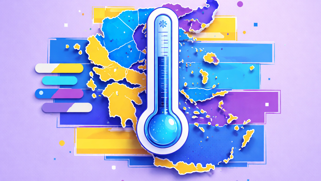 Καιρός: Με τσουχτερό κρύο η αλλαγή του χρόνου – Η πρόγνωση του Θοδωρή Κολυδά