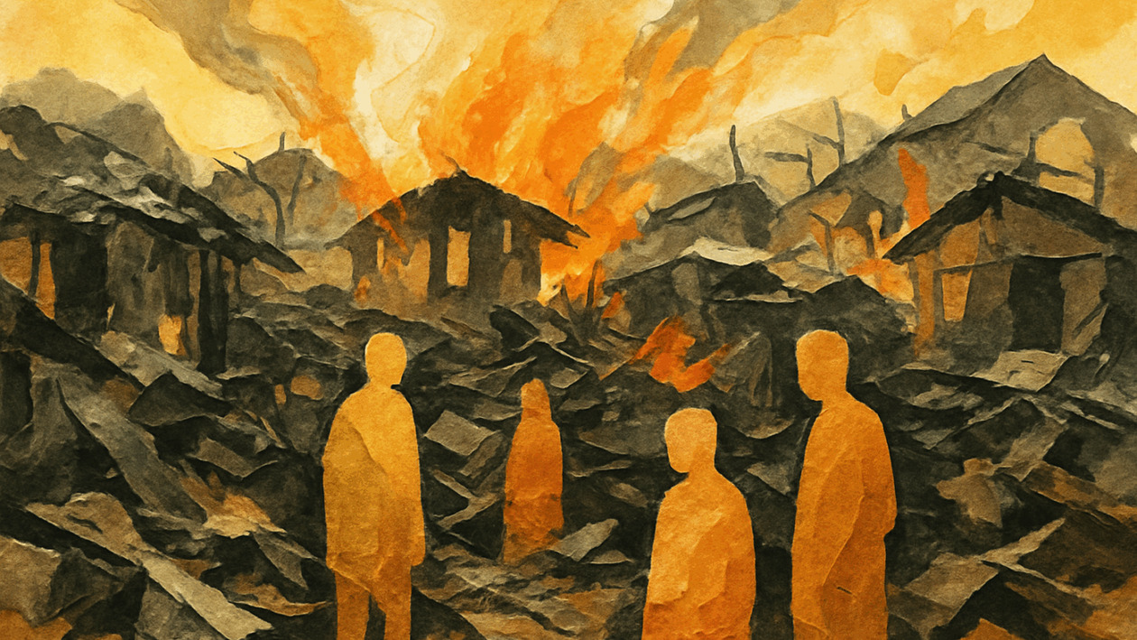 Μπαγκλαντές: Χιλιάδες άστεγοι μετά από καταστροφική πυρκαγιά σε παραγκούπολη της Ντάκα