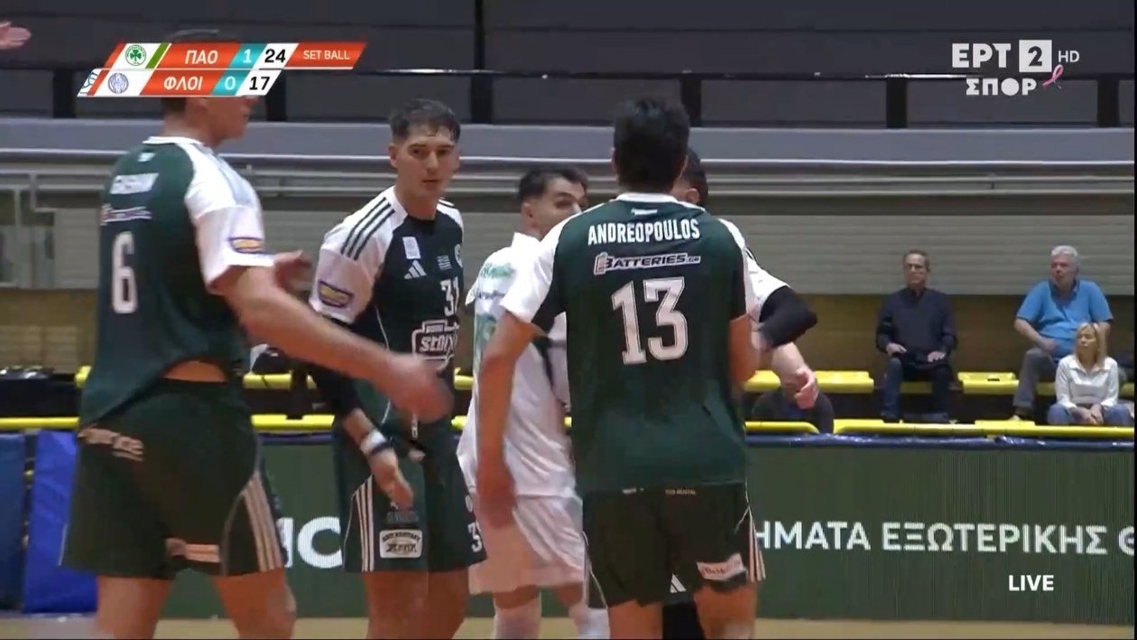 Ο Παναθηναϊκός προηγήθηκε 2-0 επί του Φλοίσβου