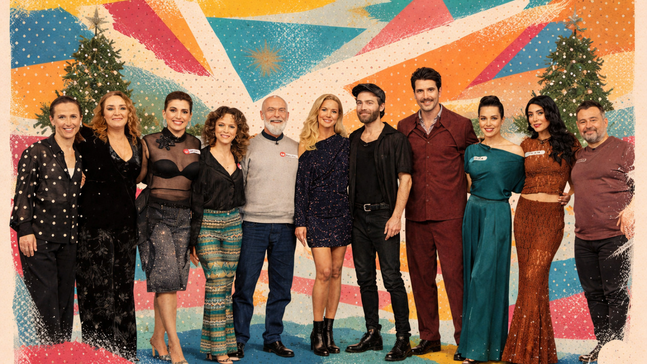 Rouk Zouk: Παραμονή Χριστουγέννων με τη Ζέτα Μακρυπούλια και το καστ της ταινίας «Ο Έρωτας Γράφεται»