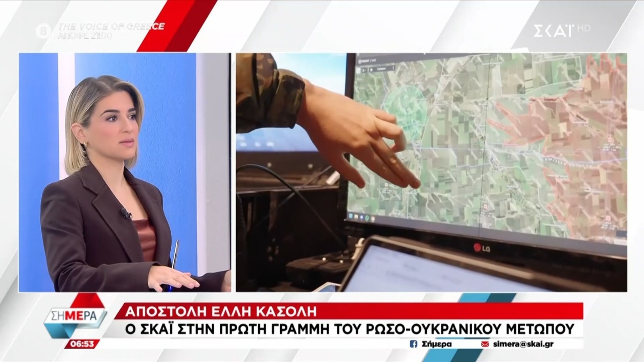 Έλλη Κασόλη στην Ουκρανία: Δυσκολίες και εικόνες από την πρώτη γραμμή