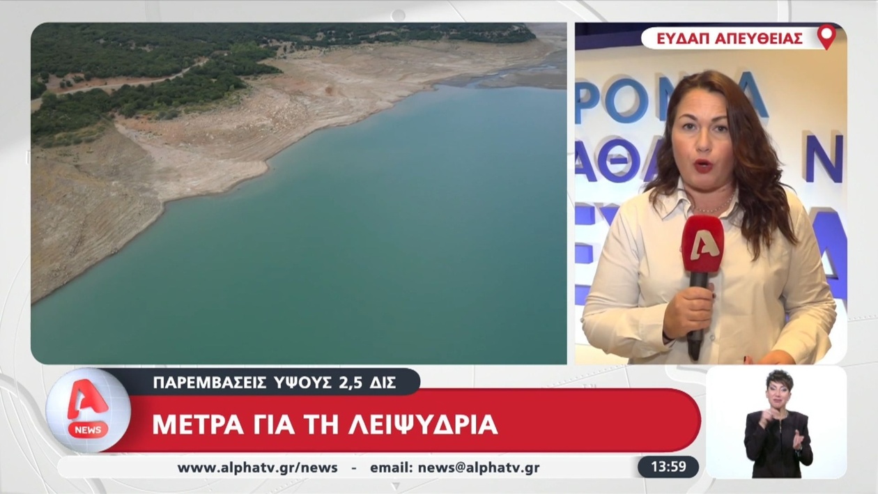 Ένα πακέτο μέτρων για τη λειψυδρία ύψους 2,5 δισ. ευρώ