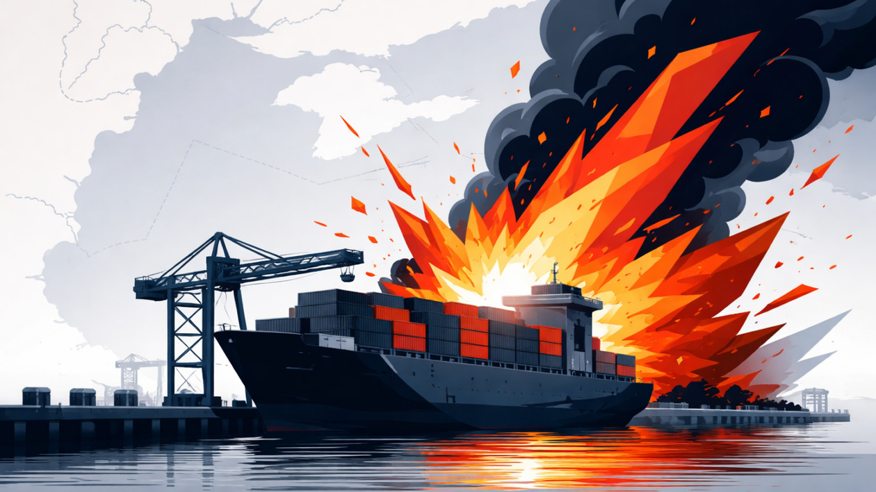 Ρωσία: Ουκρανική επίθεση με drones στο Κρασνοντάρ προκάλεσε ζημιές σε πλοία και μεγάλη πυρκαγιά