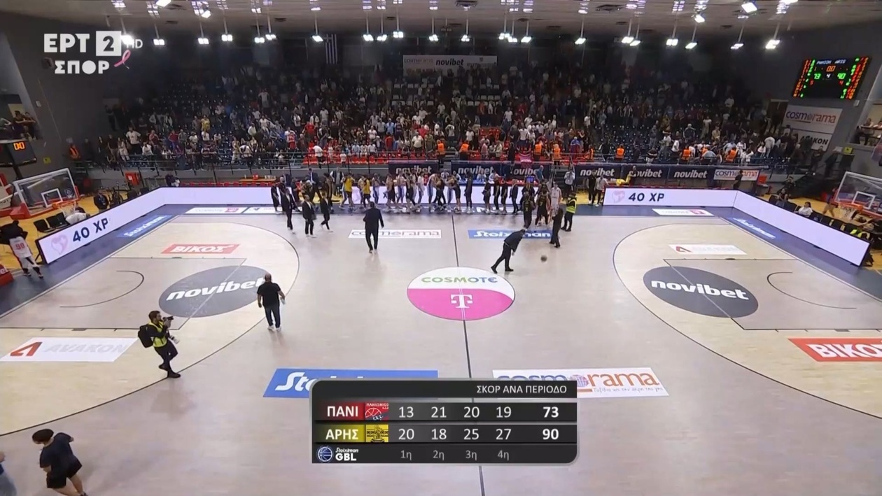 Αποδοκιμασίες από οπαδούς του Πανιωνίου μετά τον αγώνα με Άρη