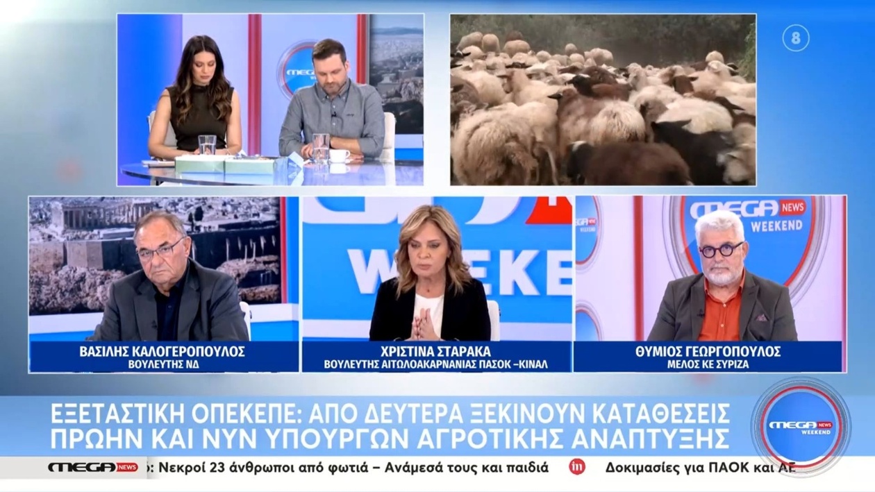 Η Χριστίνα Σταρακά για τους αγρότες και τους κτηνοτρόφους: 14 μήνες προβλήματα ρευστότητας