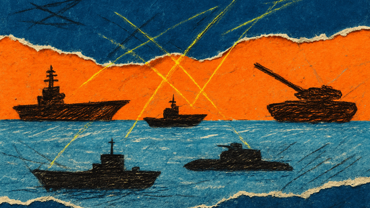 Ουκρανία: Πλήγμα σε δύο ρωσικά πλοία μεταφοράς στρατιωτικού εξοπλισμού στην Κασπία