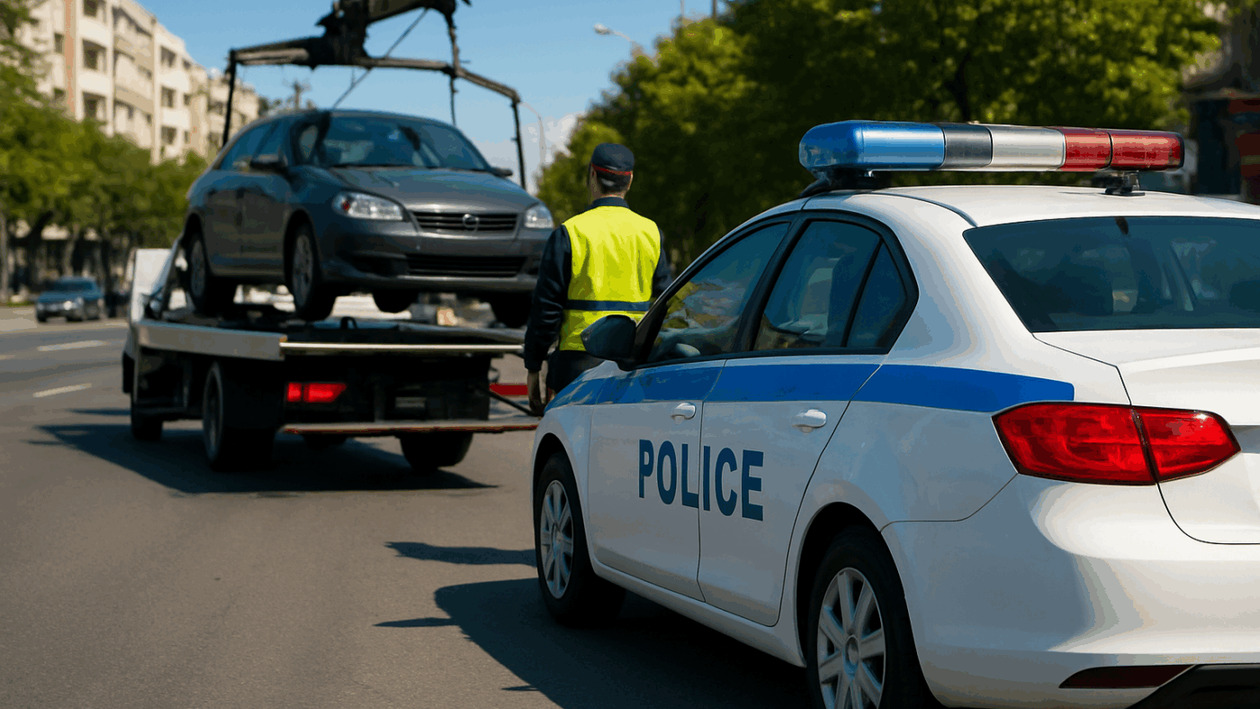 Μια ειδική τροχονομική επιχείρηση στο Περιστέρι