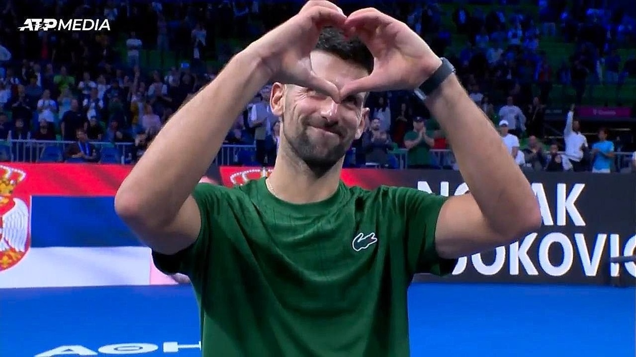 Ο Νόβακ Τζόκοβιτς απηύθυνε λόγο στα ελληνικά στην Αθήνα