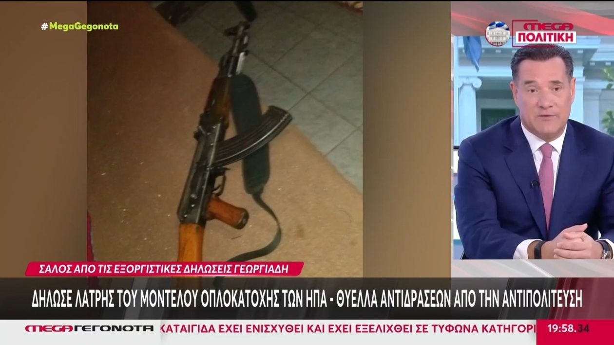 Ο Άδωνις Γεωργιάδης για την οπλοκατοχή στην Ελλάδα