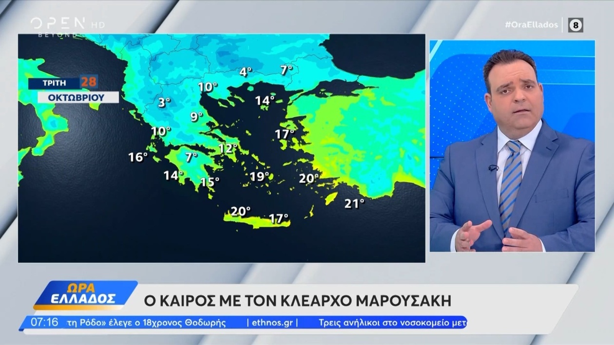 Η πρόγνωση για την παρέλαση στις 28 Οκτωβρίου