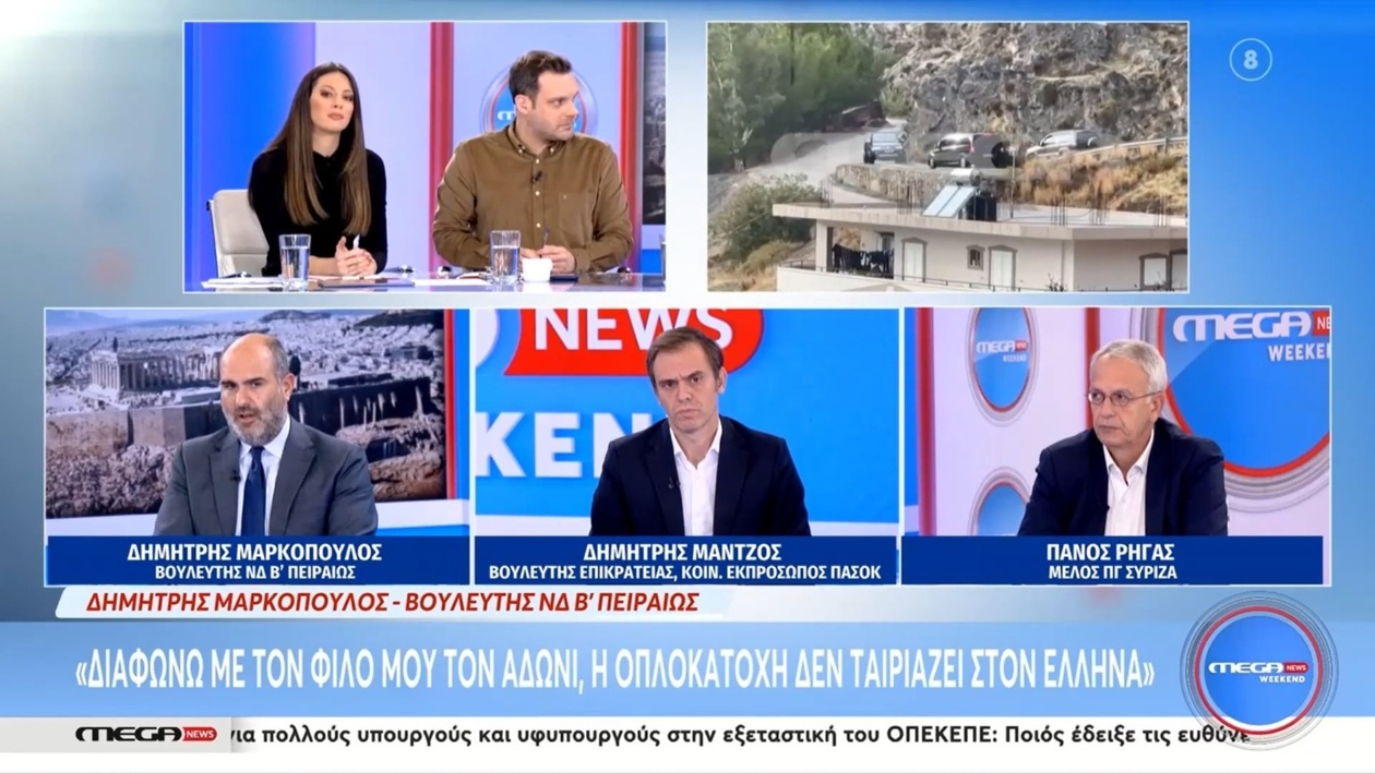 Ο Δημήτρης Μαρκόπουλος για την κατοχή όπλων