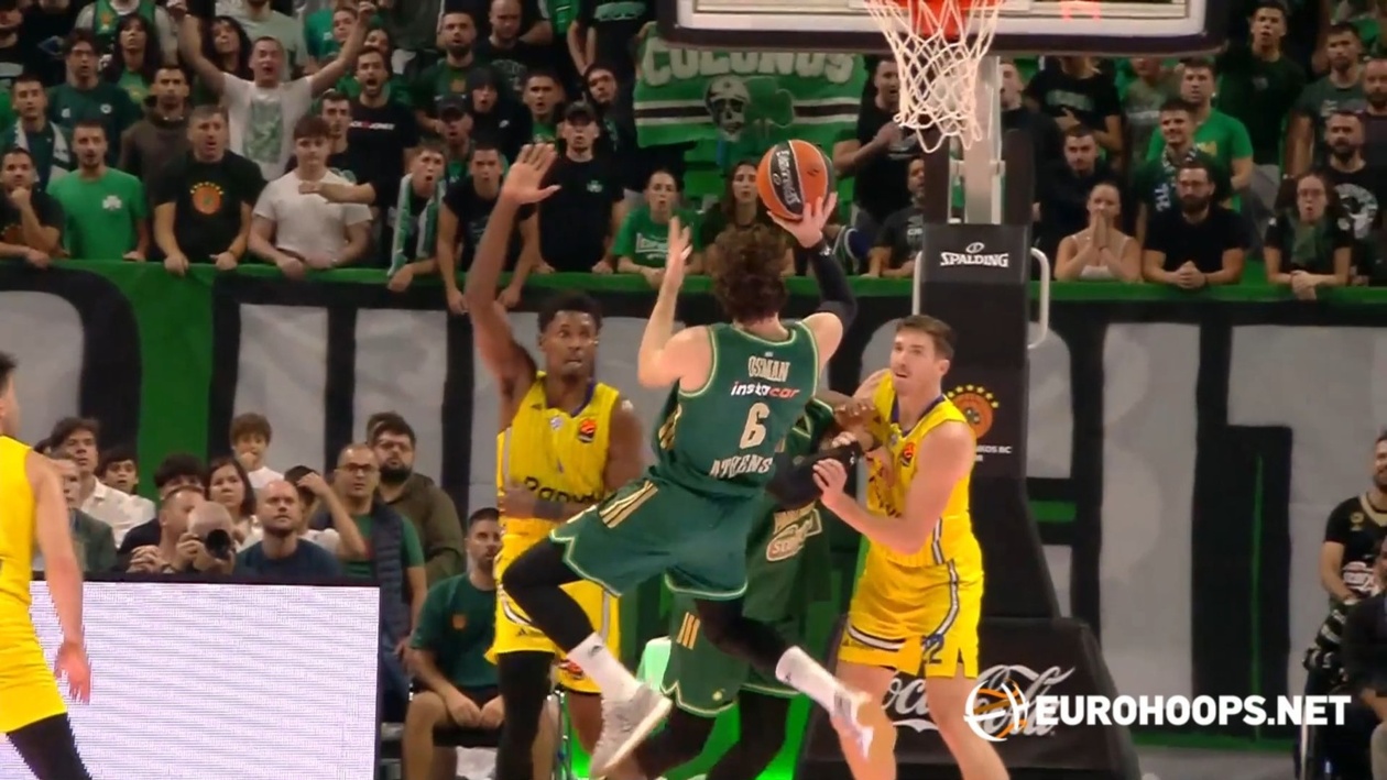 Ο Τσεντί Οσμάν πρωταγωνιστής στη νίκη του Παναθηναϊκού 99-85