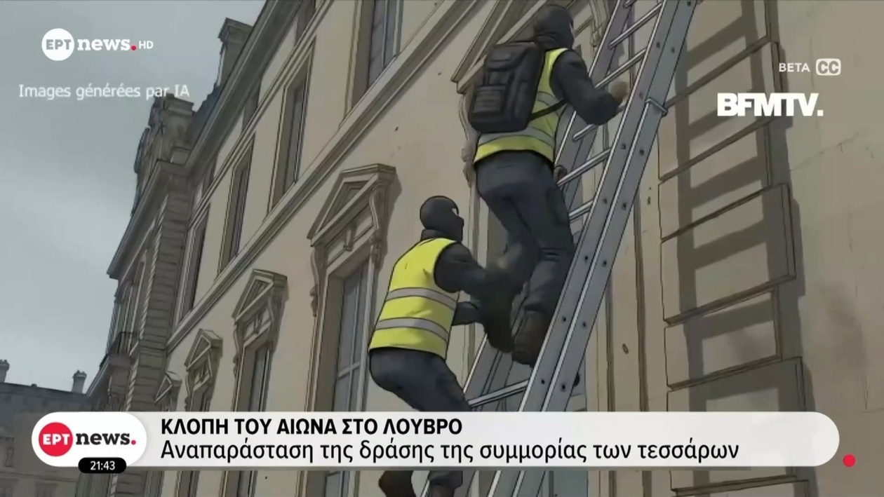 Το Λούβρο στο Επίκεντρο: Η Αναπαράσταση της Κλοπής από την ΕΡΤ