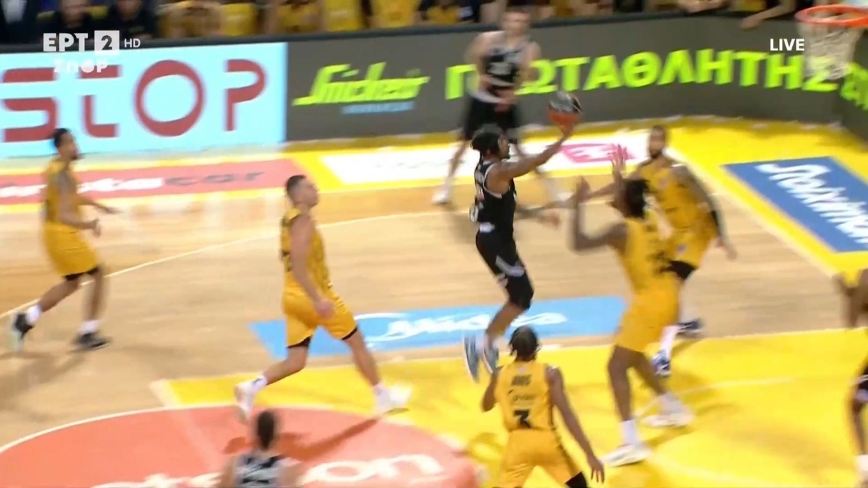 Το γκολ του Τζάκσον στο ντέρμπι Άρης–ΠΑΟΚ