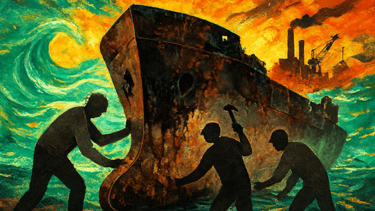 Η σκιώδης αγορά διάλυσης πλοίων: Ένας νέος, επικίνδυνος κλάδος αναδύεται