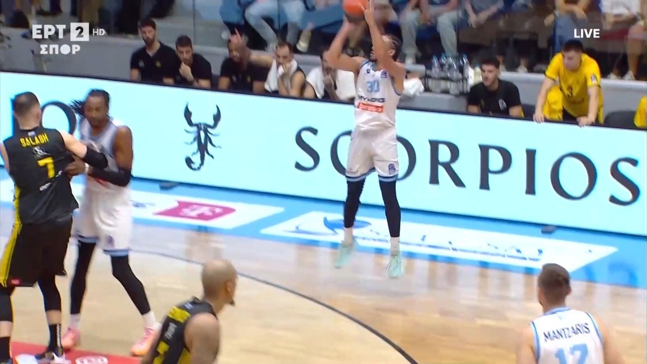 Μύκονος – Μαρούσι: Έβανς και Κάναντι χάρισαν προβάδισμα 17 πόντων