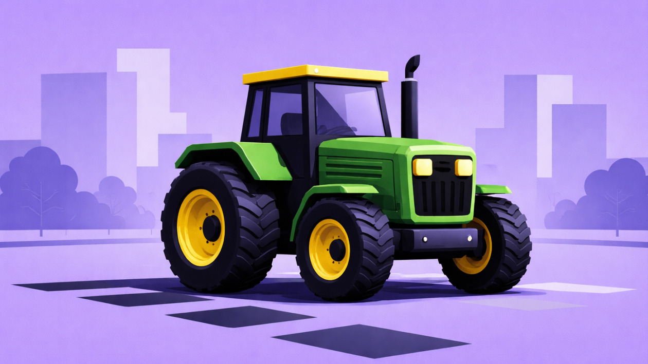 Λάρισα: Συμβολικός αποκλεισμός της κεντρικής πλατείας με τρακτέρ από τους αγρότες της Νίκαιας