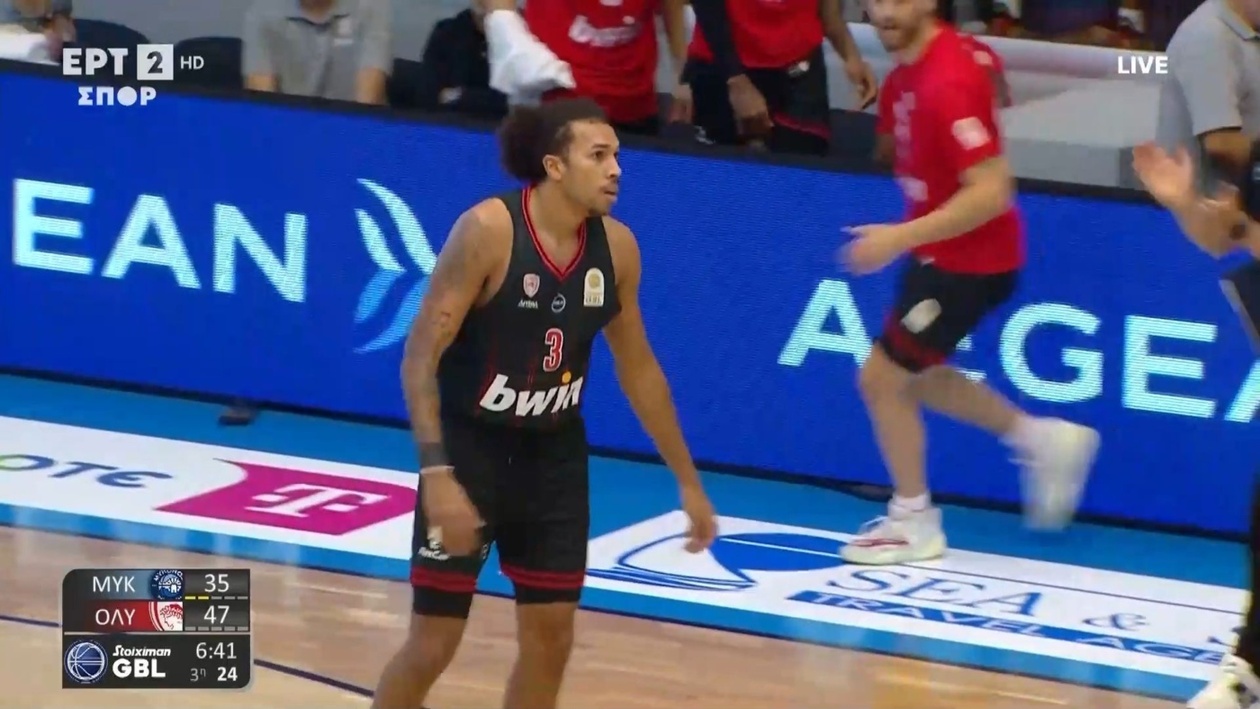 Ολυμπιακός στη Μύκονο: Γουόρντ Βεζένκοφ ζεστάθηκαν από το τρίποντο