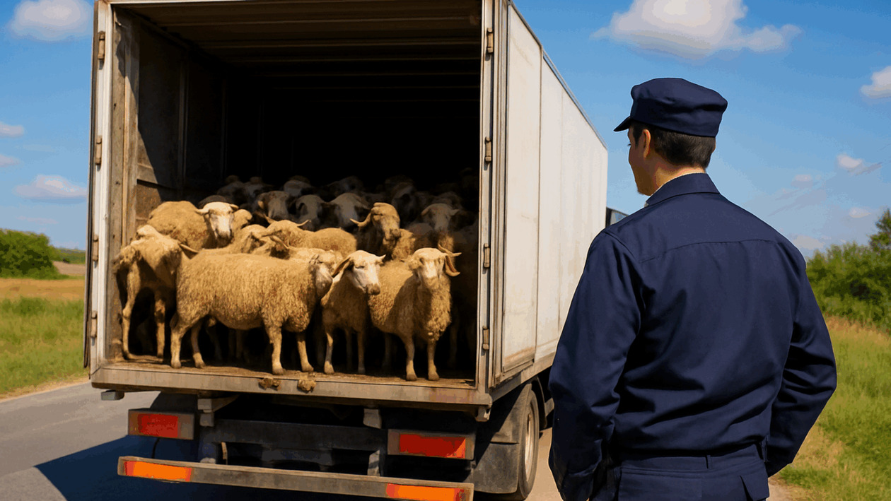 Σύλληψη οδηγού για παράνομη μεταφορά ζώων στη Ναύπακτο