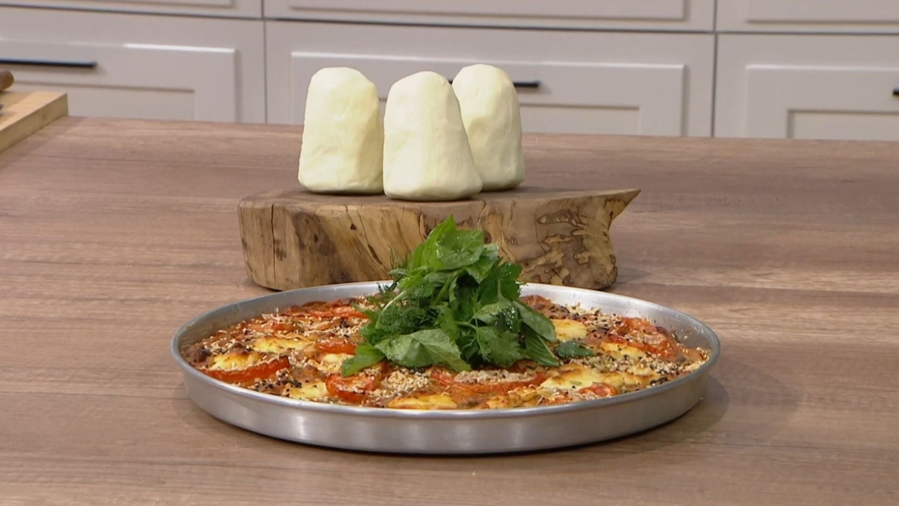 Ντοματόπιτα με βολάκι Άνδρου