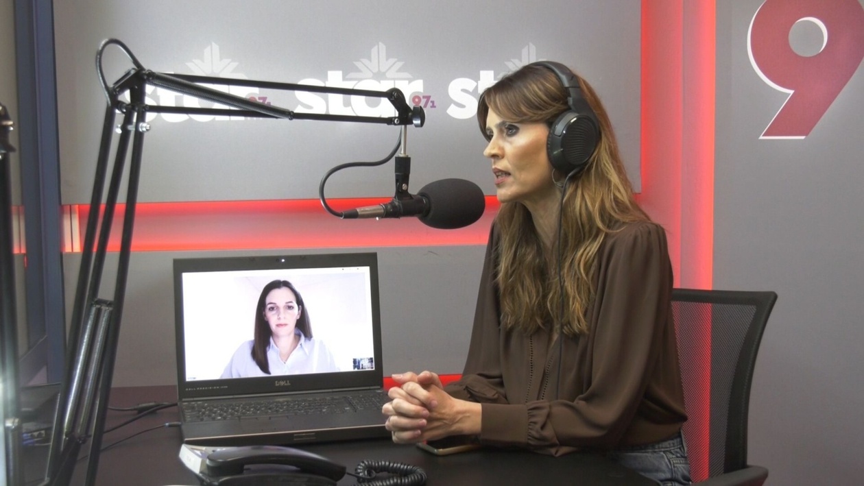 Η Όλγα Μαρκογιαννάκη στην εκπομπή του STARFM