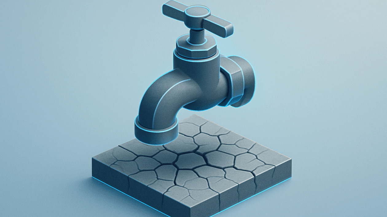 Ρέθυμνο: Χωρίς νερό η πόλη μέχρι το Σάββατο λόγω σοβαρής βλάβης