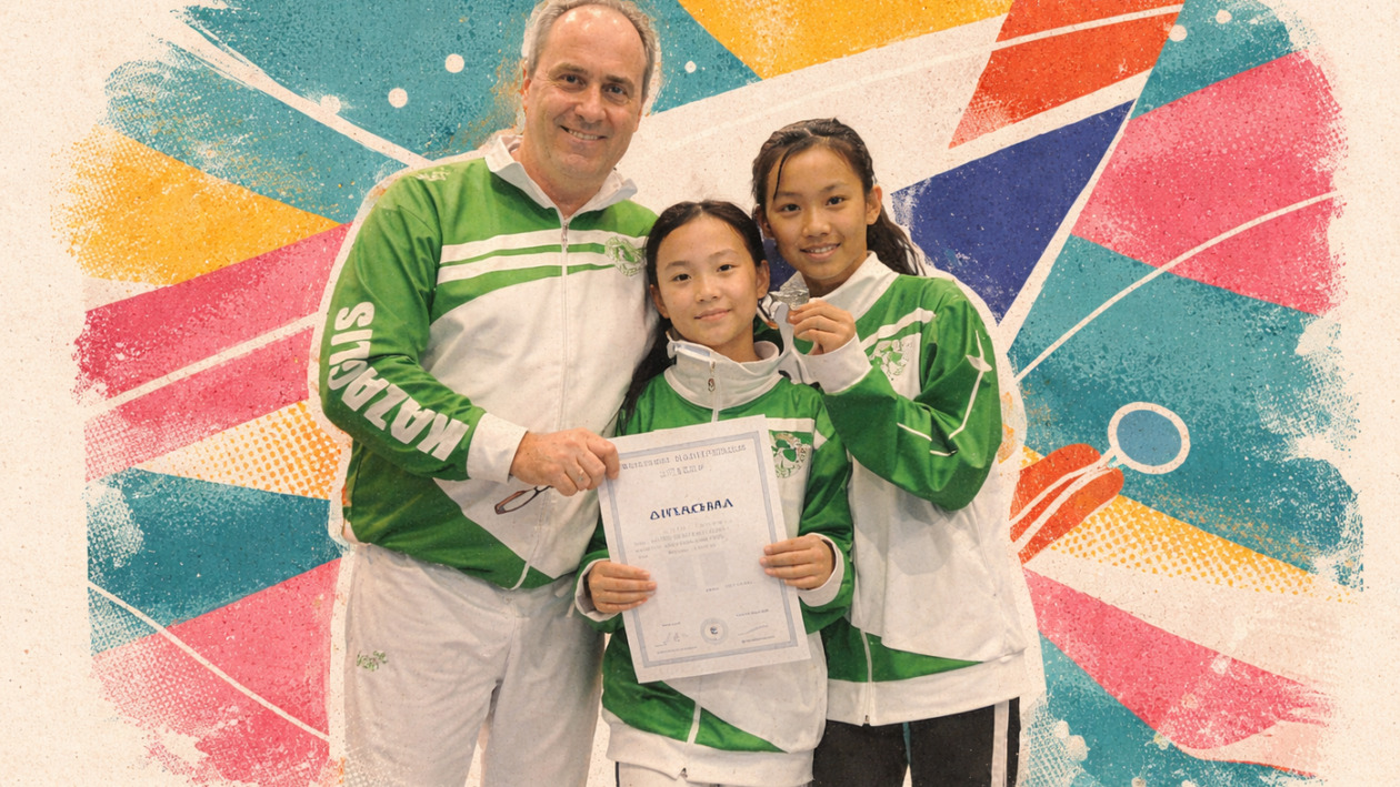 Παναθηναϊκός: Ασημένιο μετάλλιο για τη Zhang Chenboya και σημαντικές διακρίσεις στην ξιφασκία