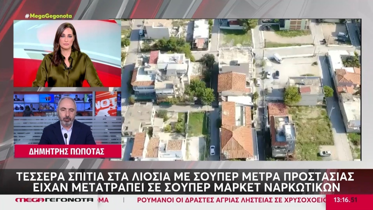 Μια κινηματογραφική επιχείρηση στα Λιόσια αποκάλυψε κύκλωμα ναρκωτικών