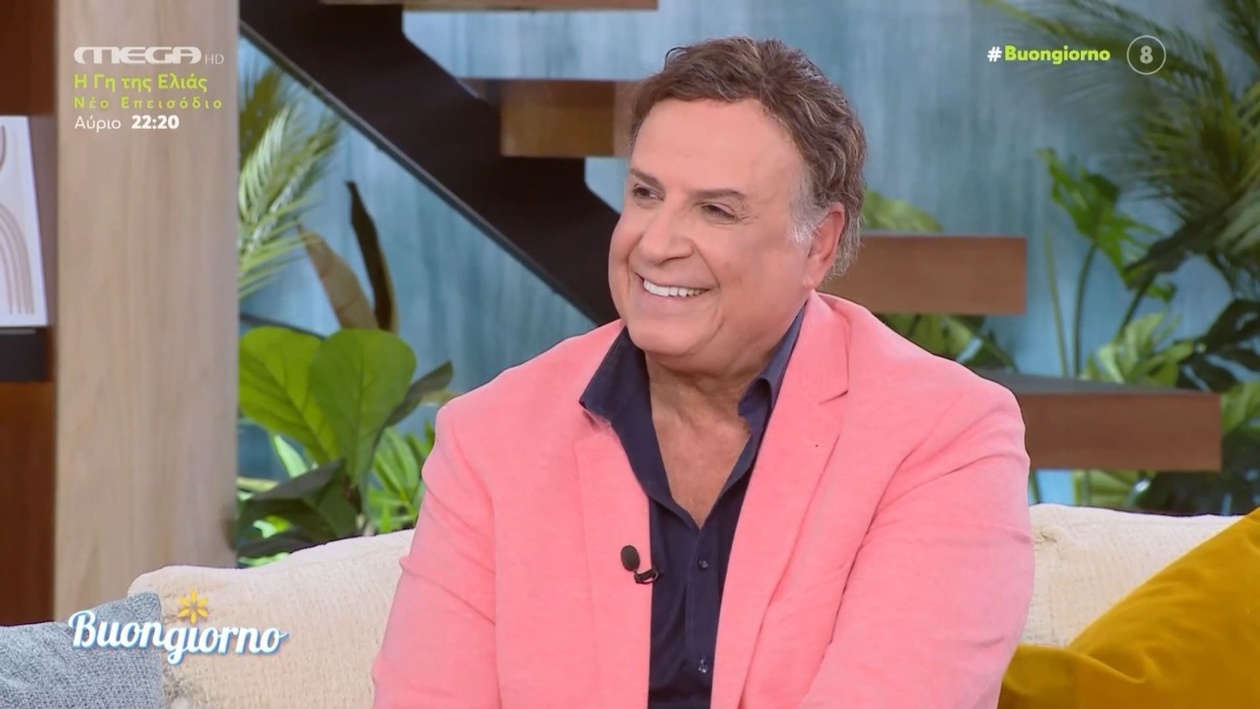 Ο Χάρης Ρώμας στο Buongiorno