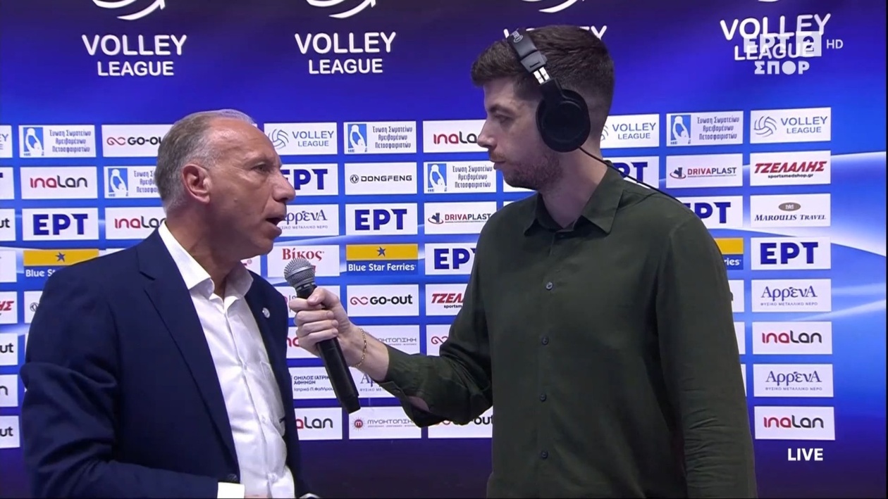 Δήλωση του Νίκου Ζαλμά μετά την αναμέτρηση