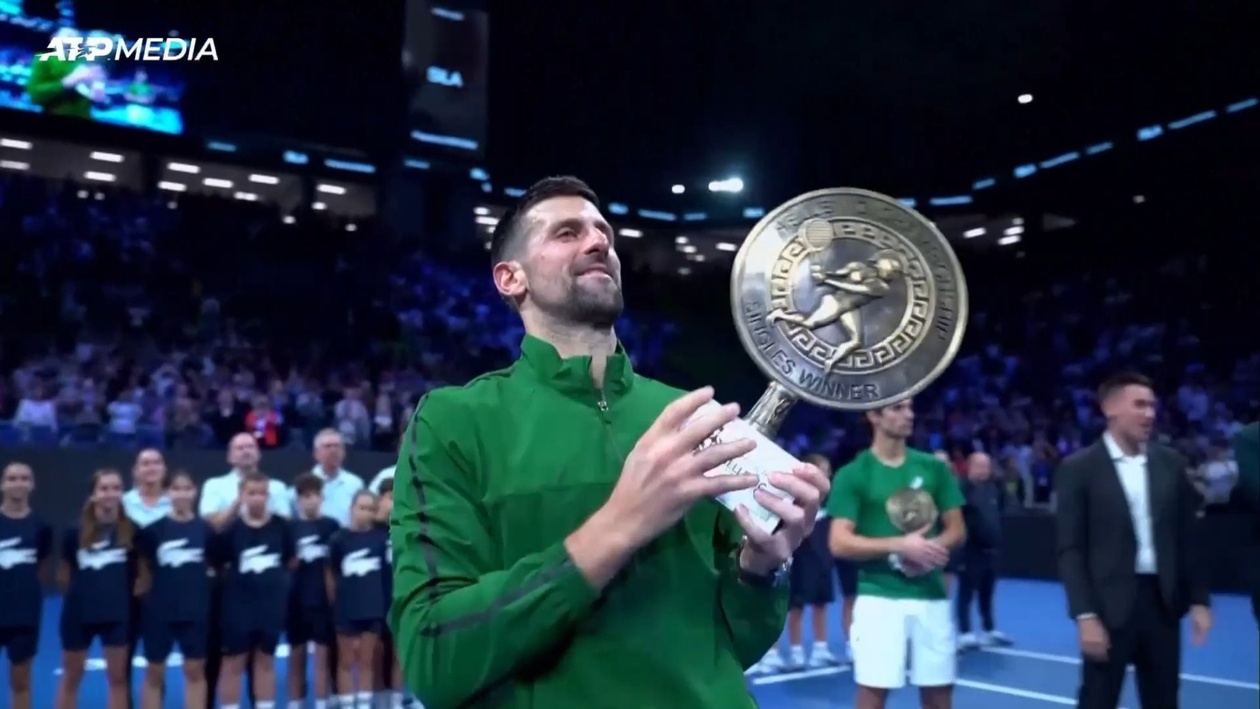 Ο Νόβακ Τζόκοβιτς σήκωσε το κύπελλο στο Hellenic Championship