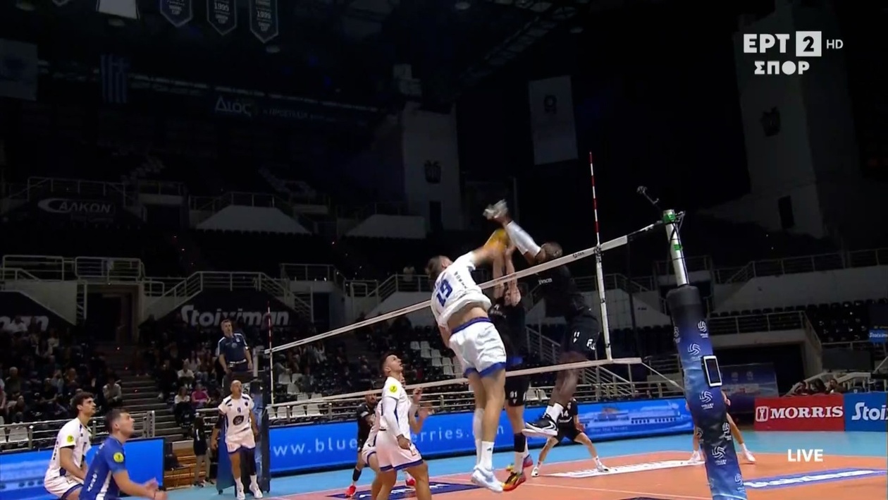ΠΑΟΚ: Επίδειξη αμυντικής ισχύος με 10 μπλοκ σε ένα σετ απέναντι στον Φοίνικα