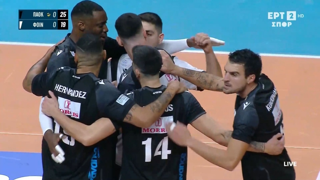 ΠΑΟΚ: Δυναμικό Ξεκίνημα στη Volley League με Κατάκτηση του Πρώτου Σετ