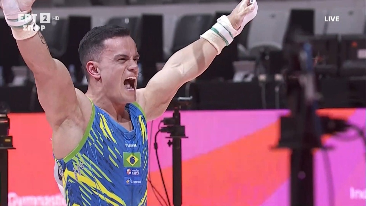 Ο Κάιο Σόουζα Απήλαυσε τον Τελικό των Κρίκων στο Παγκόσμιο Πρωτάθλημα Γυμναστικής 2025