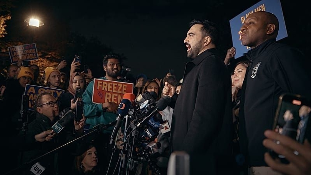 Ο Ζόχραν Μαμντάνι έγινε ο νέος δήμαρχος της Νέας Υόρκης