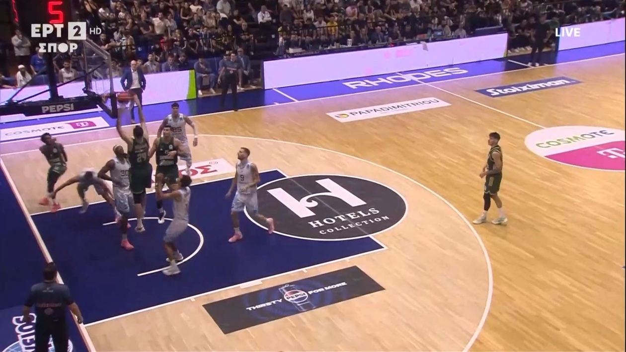 Στο Stoiximan GBL, ο Κουζέλογλου καρφώνει μετά από πάσα του Σορτς