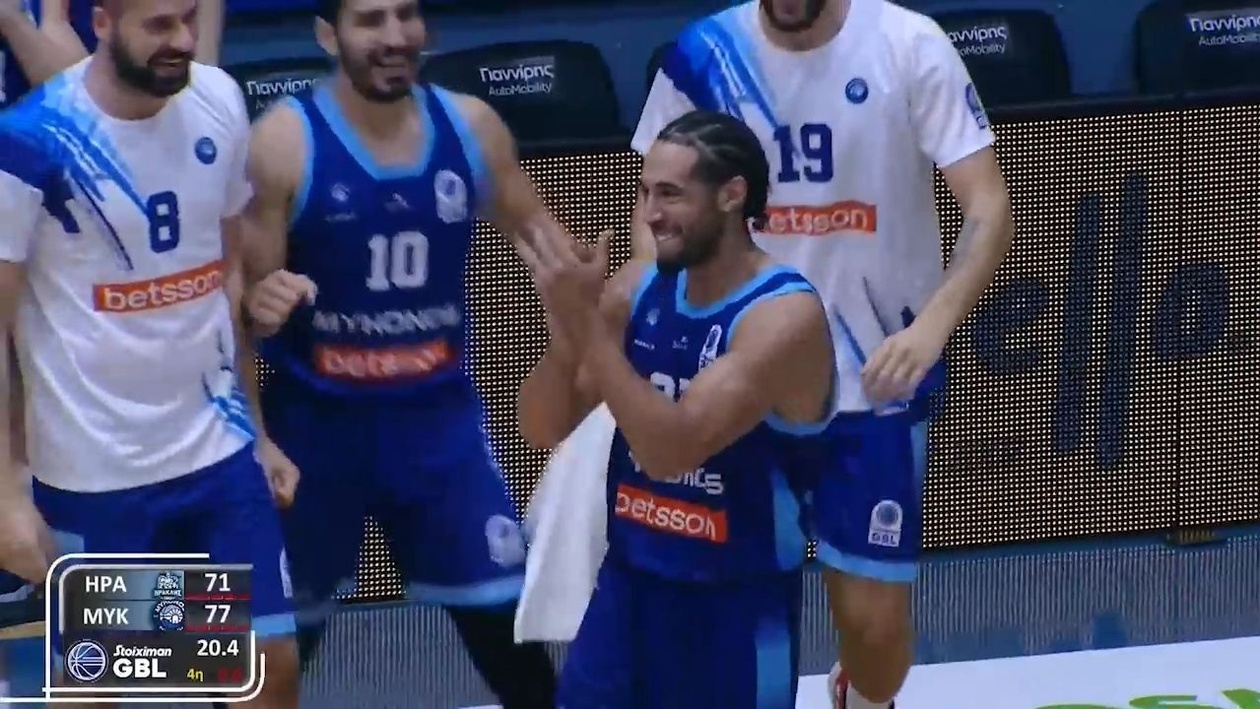 Η Μύκονος πανηγυρίζει την πρώτη ιστορική νίκη επί του Ηρακλή