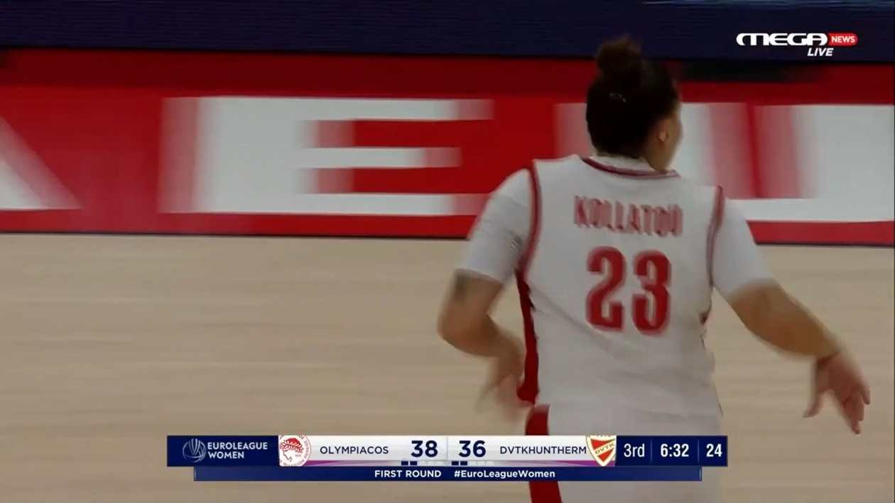 Ο Ολυμπιακός καταφέρνει να πάρει προβάδισμα έναντι του DVTK