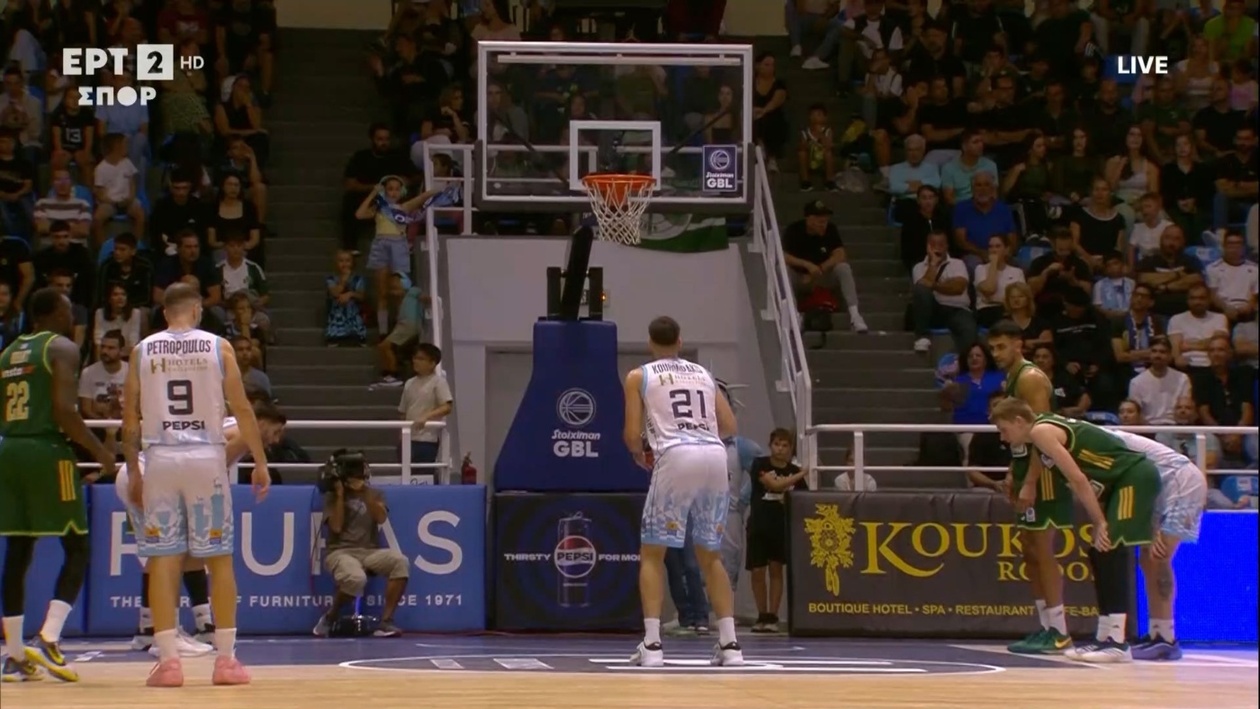 Η ελληνική πεντάδα του Κολοσσού Ρόδου στο ματς με τον Παναθηναϊκό