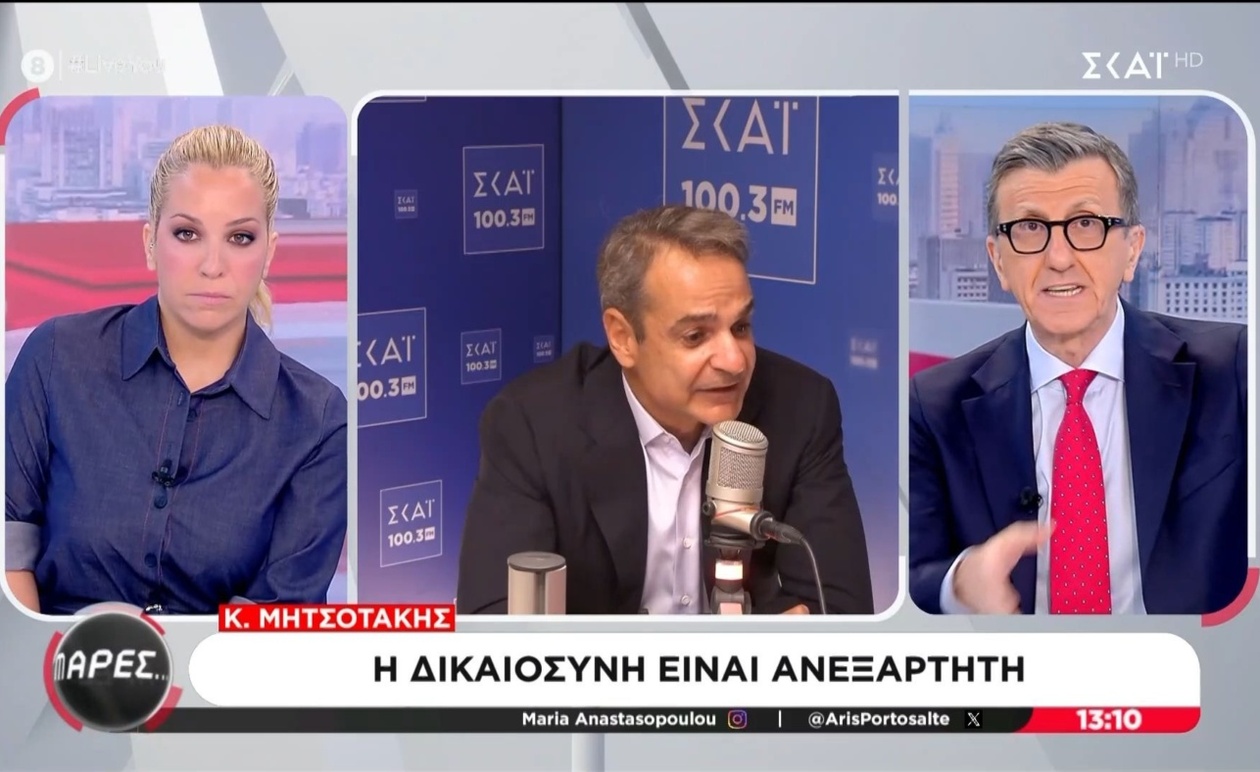 Ο Άρης Πορτοσάλτε για τους βουλευτές της ΝΔ μετά τη συνέντευξη Μητσοτάκη