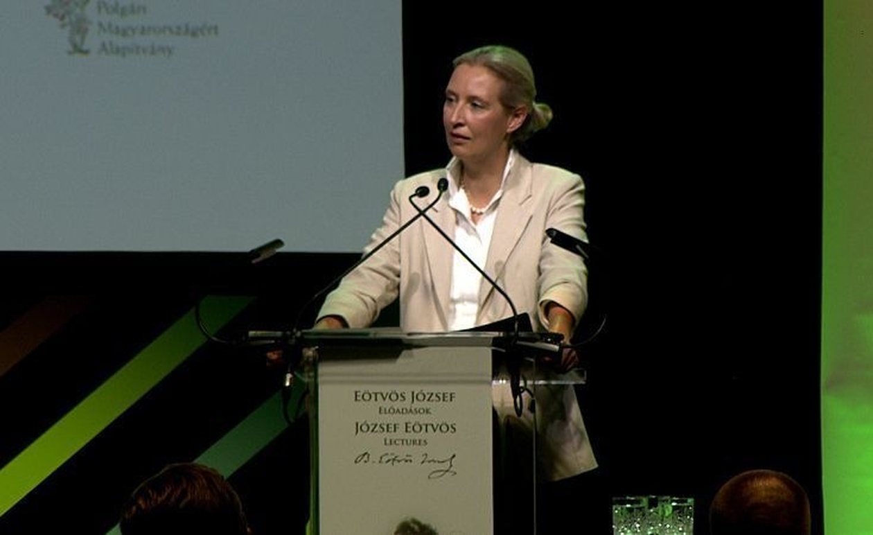 Η Άλις Βάιντελ του AfD στην Βουδαπέστη: Διάλεξη και Στήριξη στον Όρμπαν