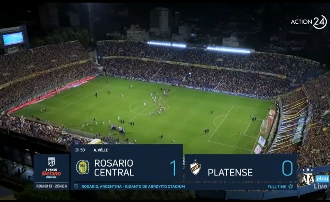 Ο Rosario Central πήρε τη νίκη 1-0 απέναντι στην Platense στο Torneo Clausura 2025