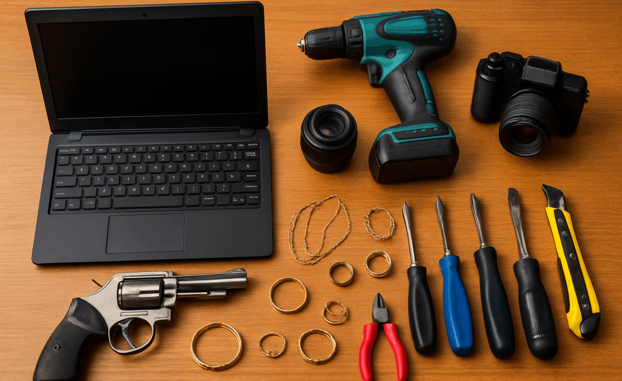 Δημοσιοποίηση φωτογραφιών των κατασχεθέντων αντικειμένων μετά την υπόθεση συμμορίας κλοπών