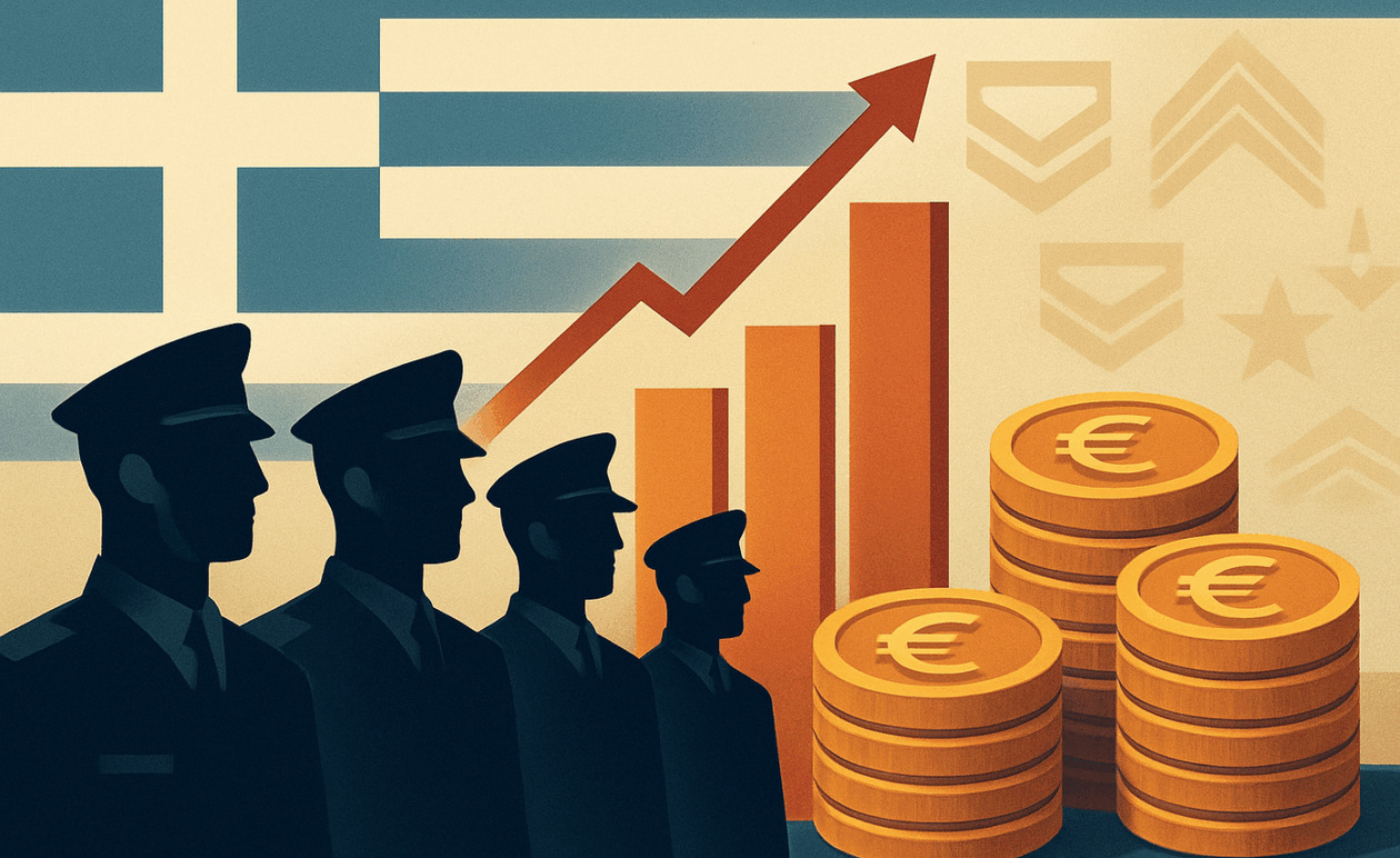 Ένοπλες Δυνάμεις: Αυξήσεις έως 53% στο νέο μισθολόγιο με αναδρομική ισχύ