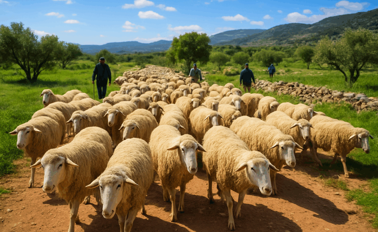 Στο Λασίθι εξιχνιάστηκε υπόθεση ζωοκλοπής — ανακτήθηκαν 354 πρόβατα