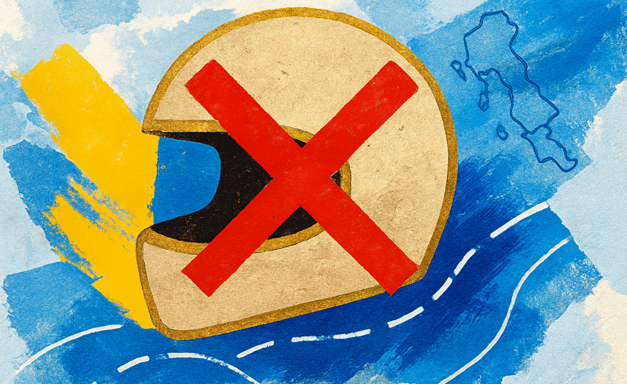 Νέος Κ.Ο.Κ.: 52 παραβάσεις για μη χρήση κράνους στα Ιόνια Νησιά την 21η εβδομάδα