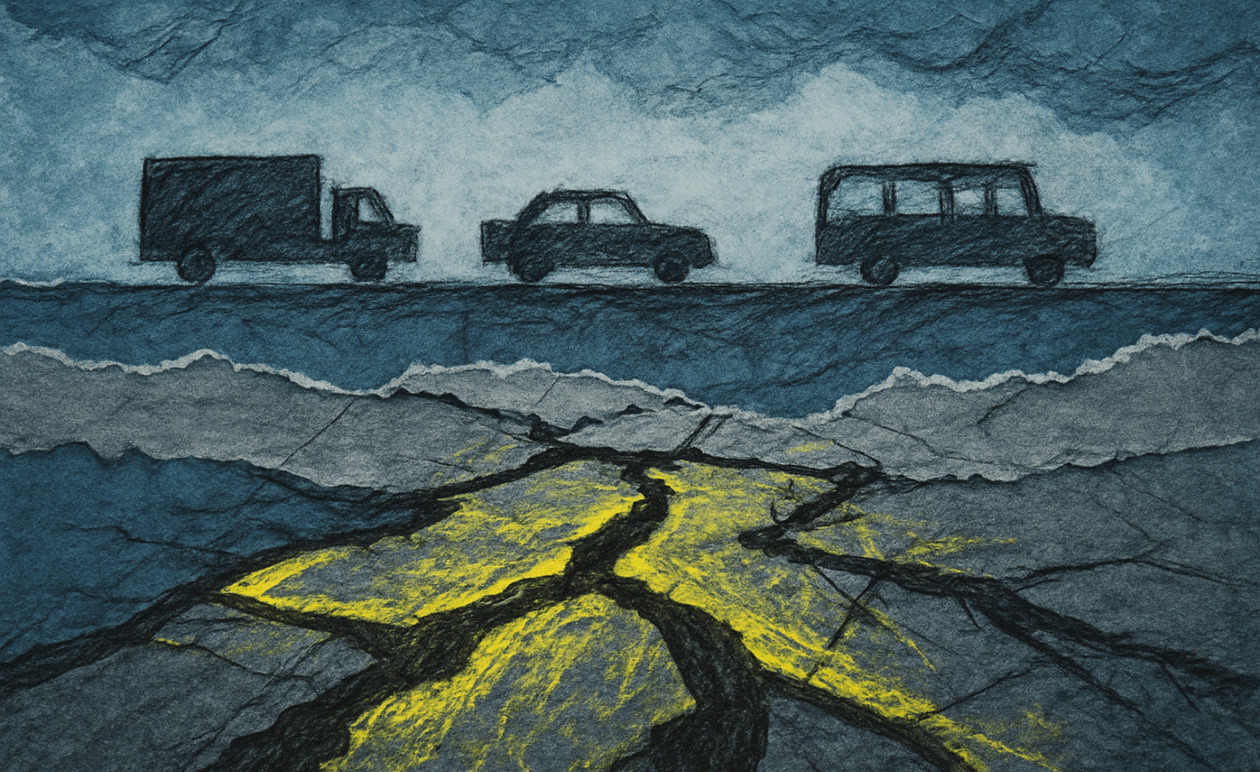 Τρίκαλα: Διακοπή κυκλοφορίας στην επαρχιακή οδό Μουργκανίου – Χρυσομηλιάς λόγω προβλημάτων στη γέφυρα Μπέλϋ